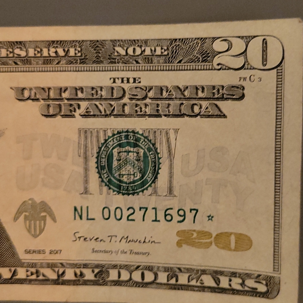 2017 twenty dollar star note